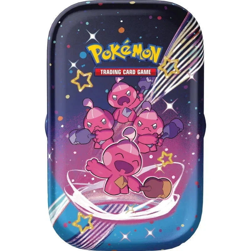 Pokemon TCG: Scarlet & Violet - Paldean Fates Mini Tin - Tinkatink (2 Booster Packs, 1 Sticker & 1 Art Card)