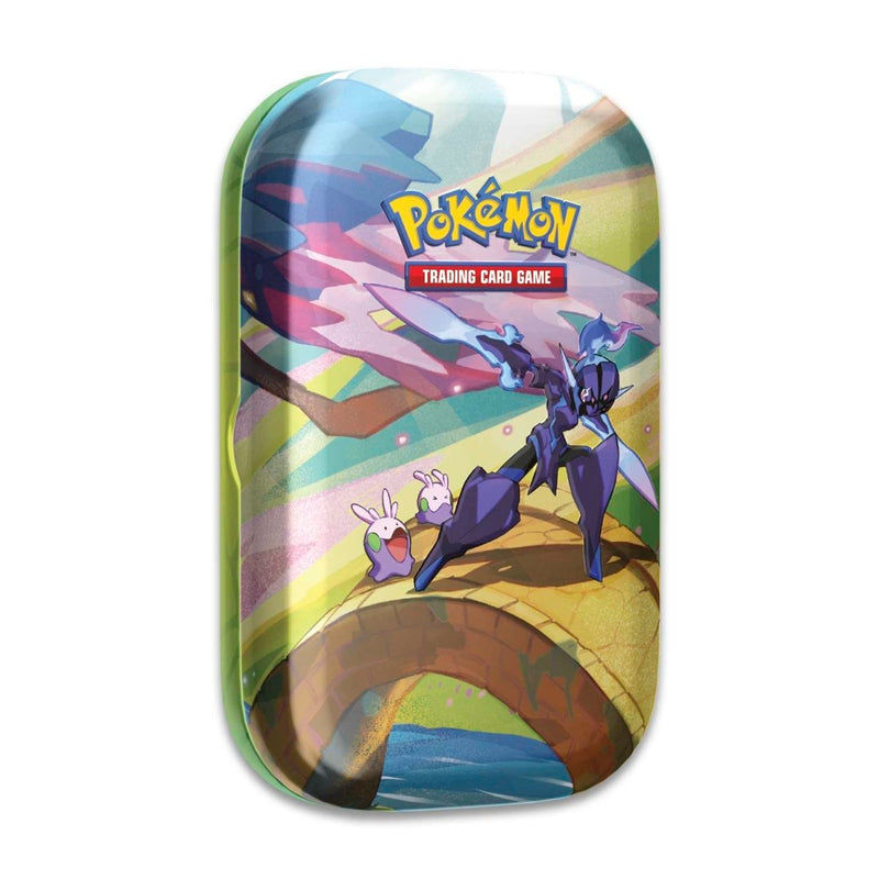 Pokemon TCG: Vibrant Paldea Mini Tin - Ceruledge & Goomy (2 Booster Packs, 1 Sticker Sheet)